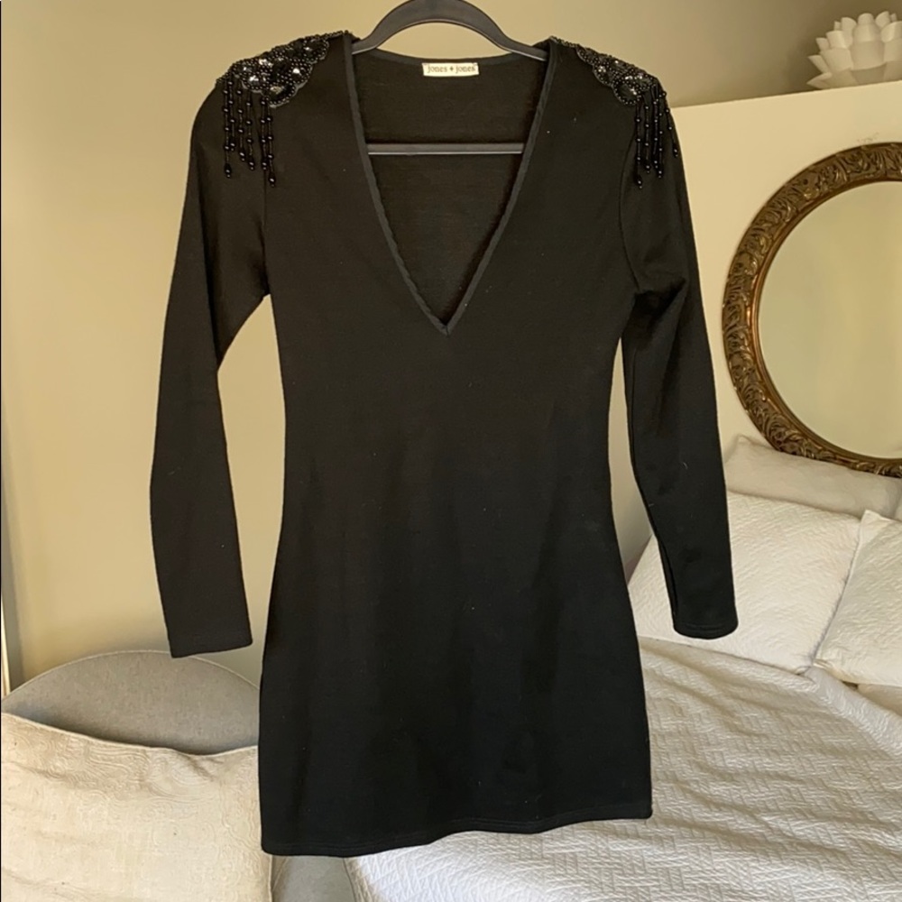 Beaded Shoulder Dress!